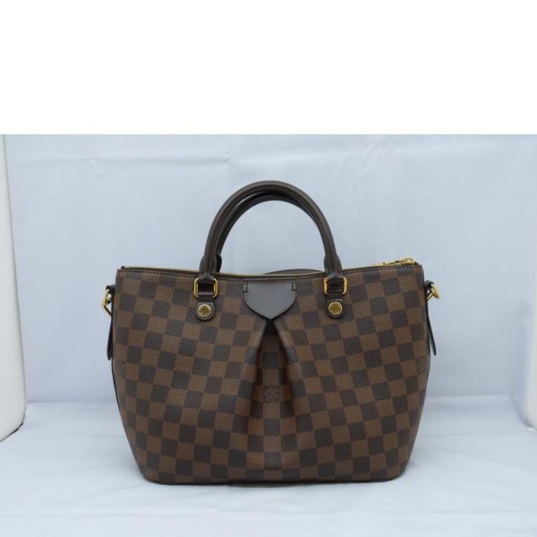 32898 2 Louis Vuitton Siena PM Leather Handbag Brown