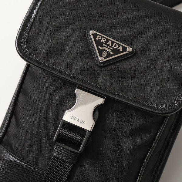 330728156 9 Prada Smartphone Case Re Nylon Leather Shoulder Strap