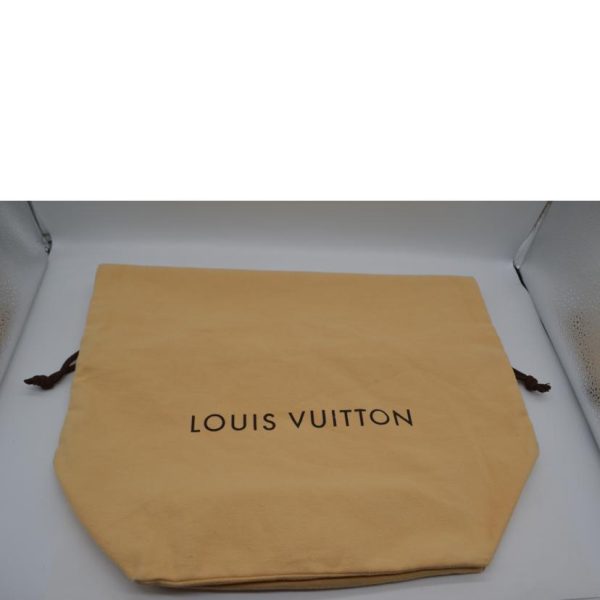 33182 6 Louis Vuitton Kaisa Tote MM Damier Sleaze Leather Brown