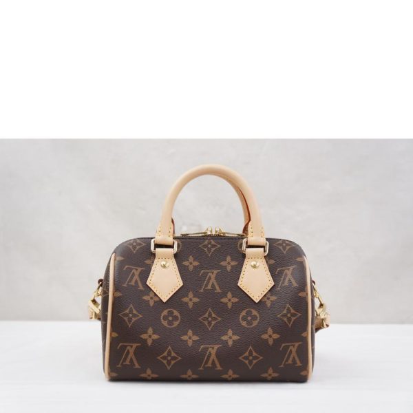 33302 2 Louis Vuitton Speedy Bandouliere 20 Monogram Bag