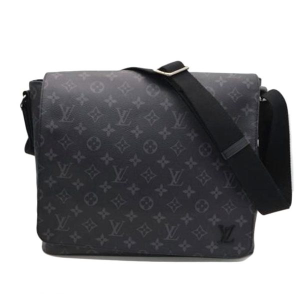 33567 1 Louis Vuitton District MM Monogram Eclipse