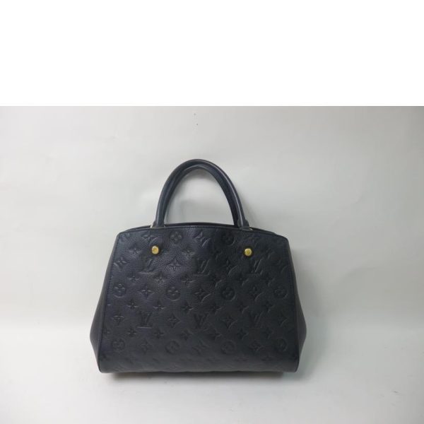 34322 2 Louis Vuitton Montaigne MM Monogram Empreinte Noir