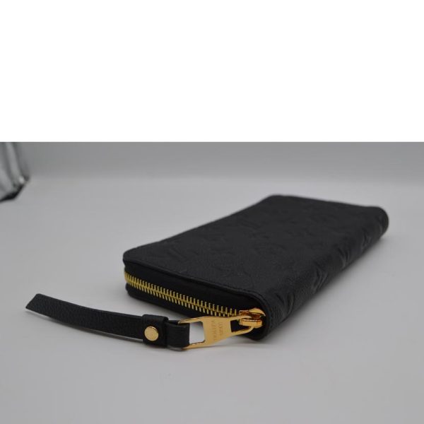 34330 3 Louis Vuitton Zippy Wallet Monogram Ampent Noir