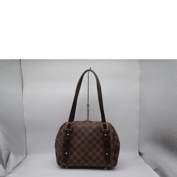 34453 2 Louis Vuitton Rivington PM Damier Ebene