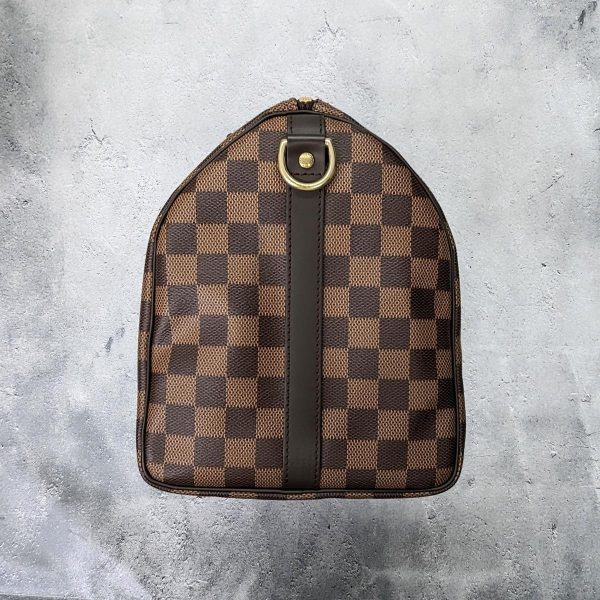 345 06 Louis Vuitton Speedy Bandouliere 30 Damier Boston Bag