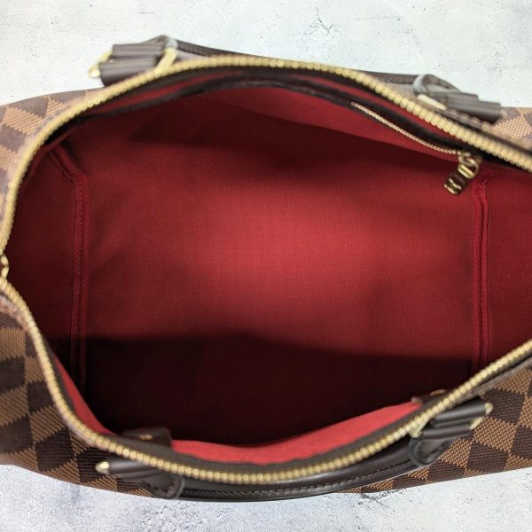 345 11 Louis Vuitton Speedy Bandouliere 30 Damier Boston Bag