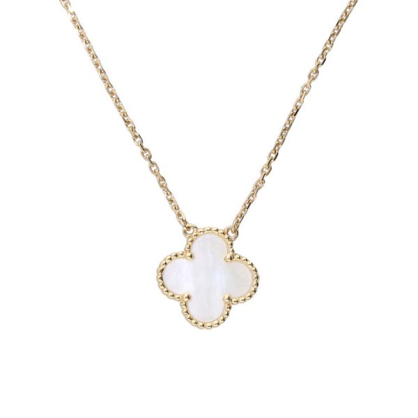 34785 1 Van Cleef Arpels Vintage Alhambra Motif Necklace