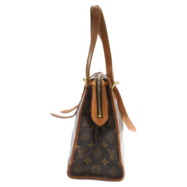 3524f050002 3 LOUIS VUITTON Popincourt Shoulder Bag Canvas Brown