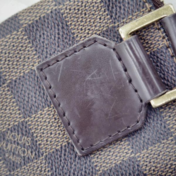 36071 6 Louis Vuitton Pochette Bosfort Damier Ebene Bag