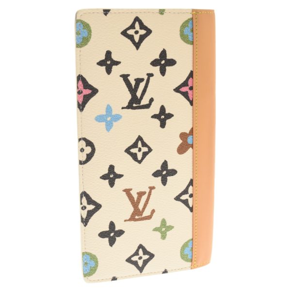 3624e270008 2 LOUIS VUITTON Portefeuille Brother Nm Vanilla Monogram Wallet Canvas White