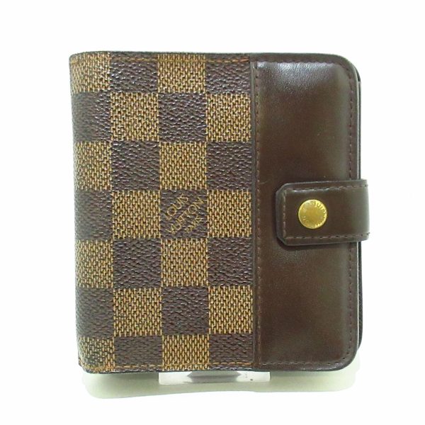 36404848 1 Louis Vuitton Compact Zip Bifold Wallet Damier