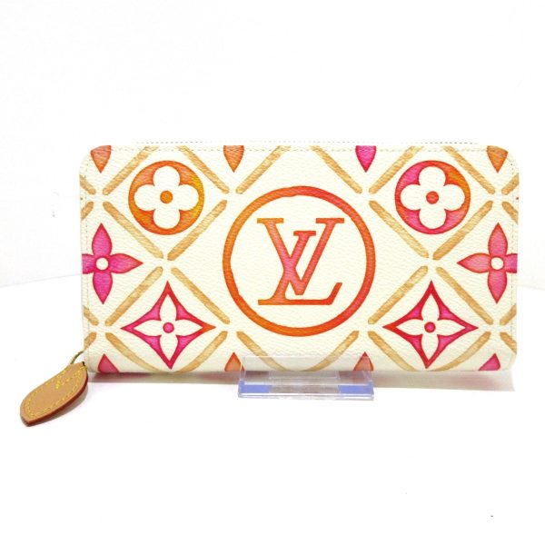 36406345 1 Louis Vuitton Zippy Wallet Long Wallet Coral