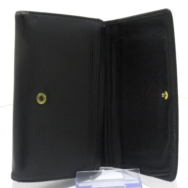 36537650 3 Louis Vuitton Porte Monet Bier Tresor Bifold Wallet Noir