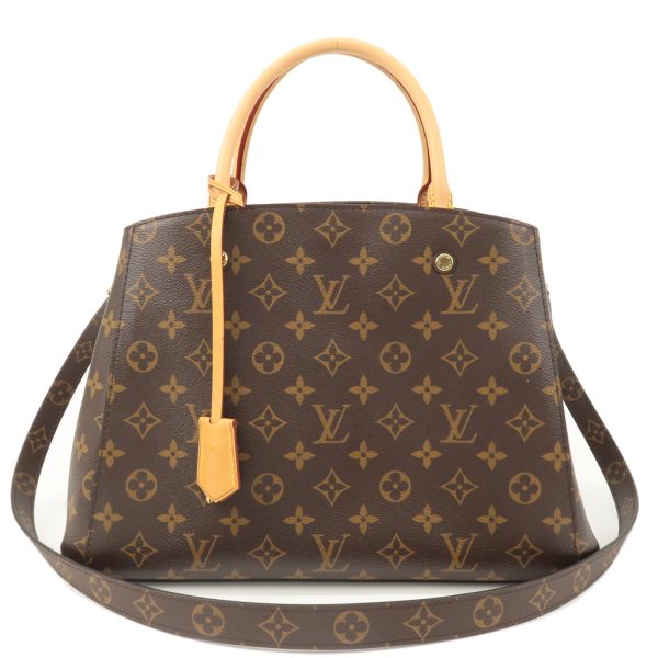 36739 8 1 Louis Vuitton Montaigne MM 2way Bag Monogram