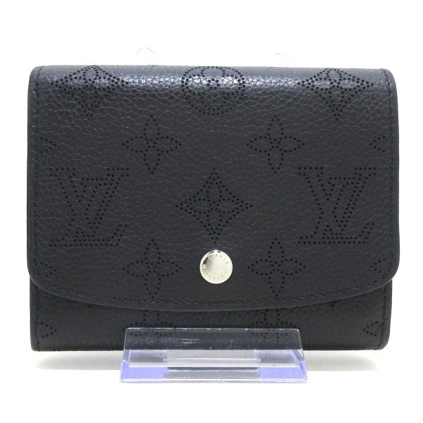 36851846 1 Louis Vuitton Portefeuille Compact Bifold Wallet Noir Mahina