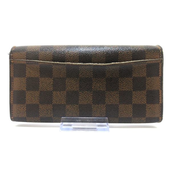 36851854 2 Louis Vuitton Portefeuille Sara Long Wallet Damier