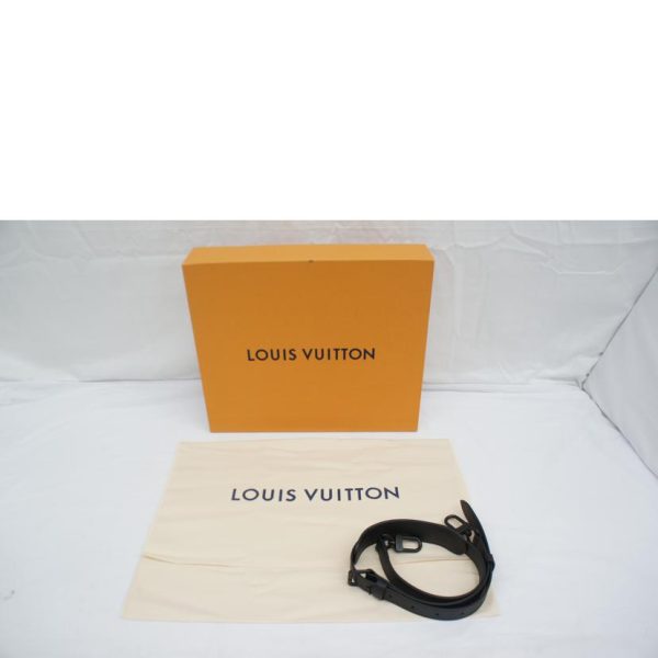 36942 6 Louis Vuitton Sac Plat Cross Taurillon Monogram Bag Black