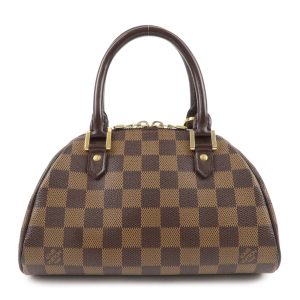 37068 16 1 Louis Vuitton Pallas BB Handbag Shoulder 2way Crossbody Brown