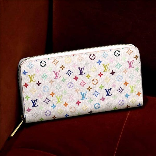 3717011482691 1 Louis Vuitton Zippy Wallet Leather White