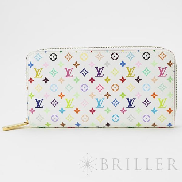 3717011482691 2 Louis Vuitton Zippy Wallet Leather White