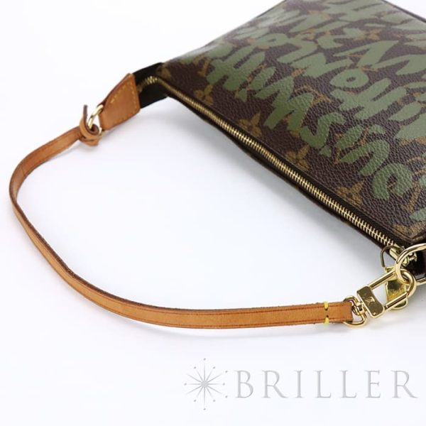 3717011482899 5 Louis Vuitton Accessory Pouch Khaki Monogram Graffiti