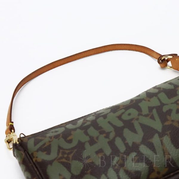 3717011482899 6 Louis Vuitton Accessory Pouch Khaki Monogram Graffiti