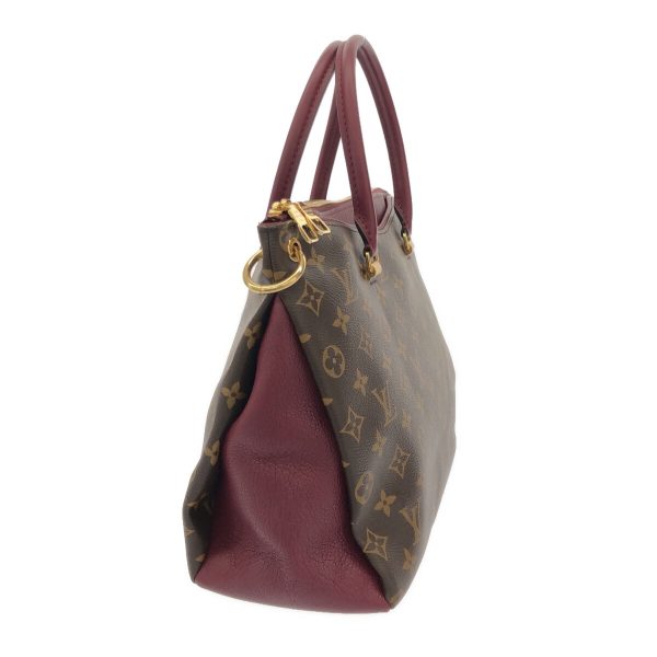 37179967 2 Louis Vuitton Pallas Handbag Leather Monogram