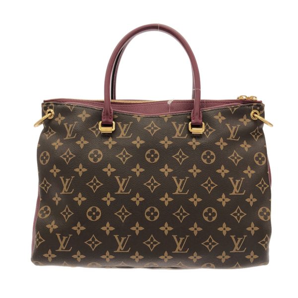 37179967 3 Louis Vuitton Pallas Handbag Leather Monogram