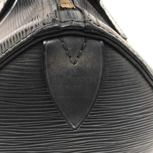 37302019 7 Louis Vuitton Speedy 25 Handbag Noir Leather