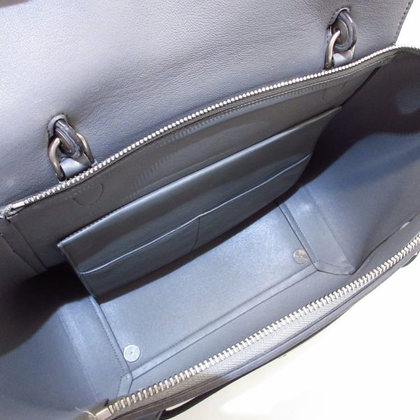 37368333 6 Celine Belt Bag Gray Leather