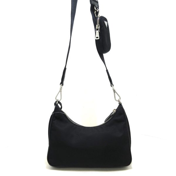 37392084 3 Prada Re Edition 2005 Shoulder Bag Nylon Black