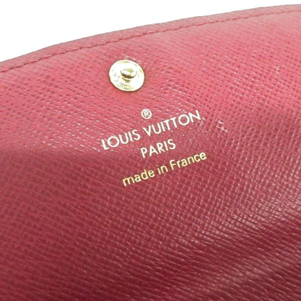 37414566 5 Louis Vuitton Portefeuille Emily Long Wallet Monogram Fuchsia