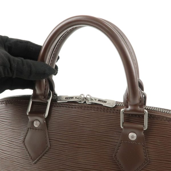 37427 12 4 Louis Vuitton Alma Handbag Epi Mocha