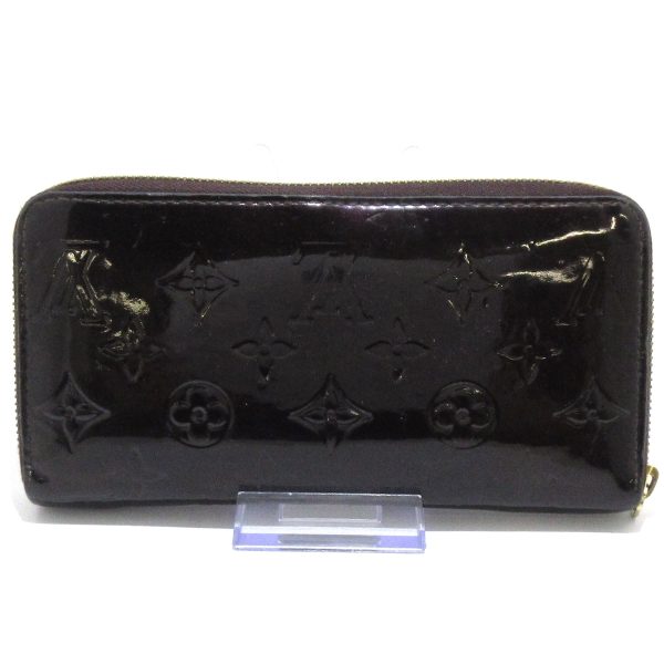 37586638 2 Louis Vuitton Zippy Wallet Long Wallet Amarant Patent