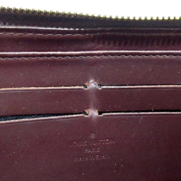 37586638 9 Louis Vuitton Zippy Wallet Long Wallet Amarant Patent