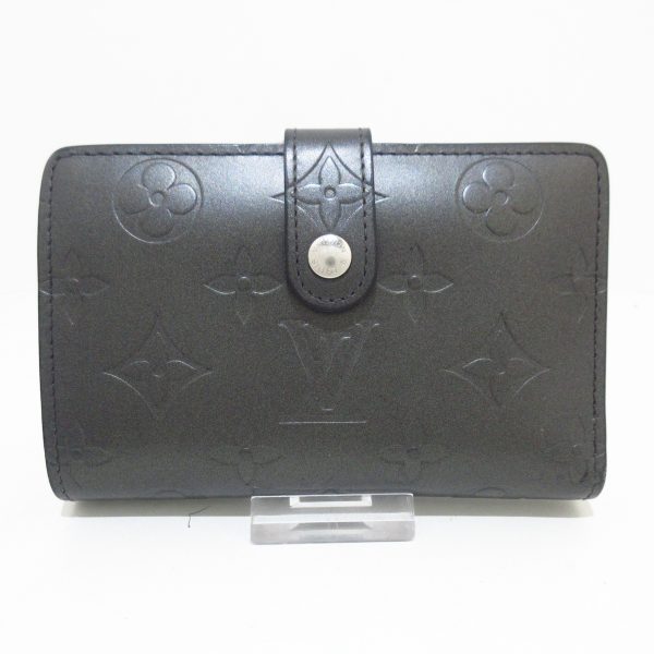 37610360 1 Louis Vuitton Porte Monet Bier Viennois Bifold Wallet Noir