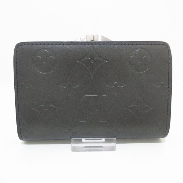 37610360 2 Louis Vuitton Porte Monet Bier Viennois Bifold Wallet Noir