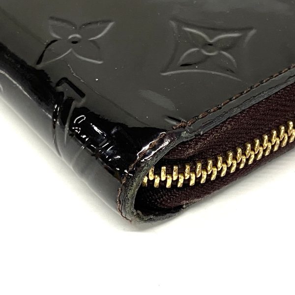 37611809 6 Louis Vuitton Zippy Wallet Long Wallet Amarant Patent