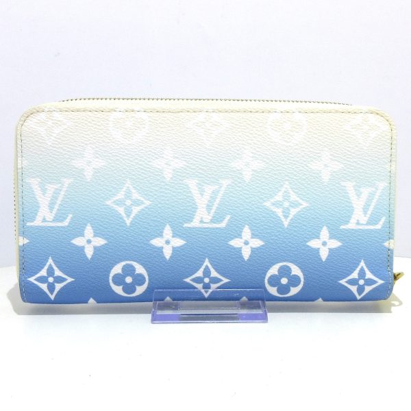 37615001 2 Louis Vuitton Zippy Wallet Long Wallet Monogram Blue