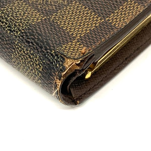 37627119 6 Louis Vuitton Porte Monet Bier Viennois Bifold Wallet Damier