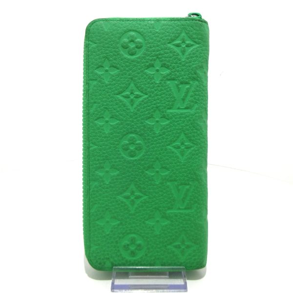 37670127 2 Louis Vuitton Zippy Wallet Vertical Long Wallet Minty Green