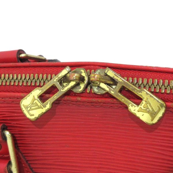 37776287 14 Louis Vuitton Alma Handbag Castilian Leather Red