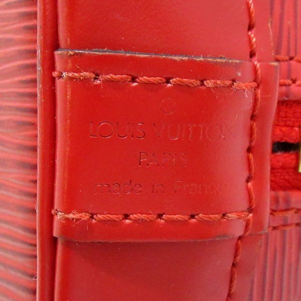 37776287 8 Louis Vuitton Alma Handbag Castilian Leather Red