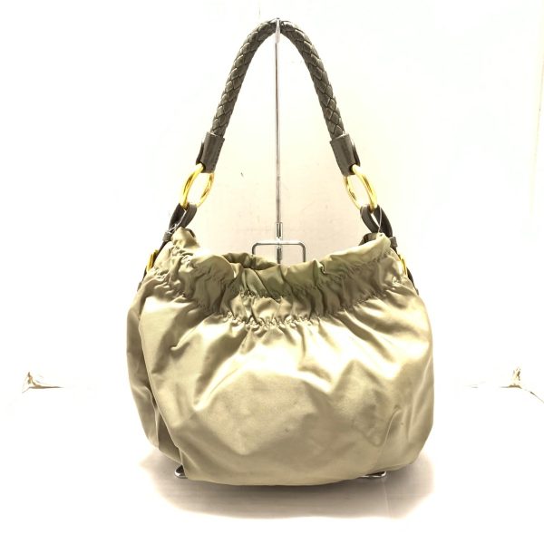 37792318 3 Prada Tote Handag Dark Green Nylon