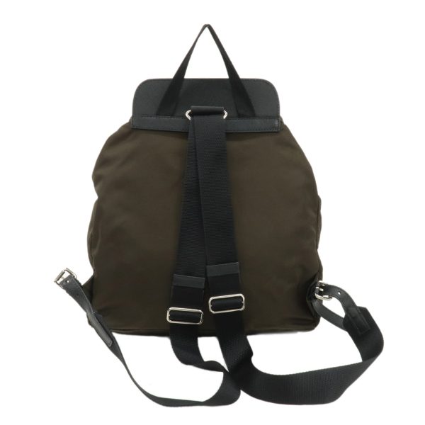 37794 8 2 Prada Backpack Nylon Khaki