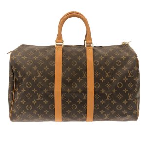 37827788 1 Louis Vuitton Keepall Bandouliere Monogram 2WAY Bag Brown