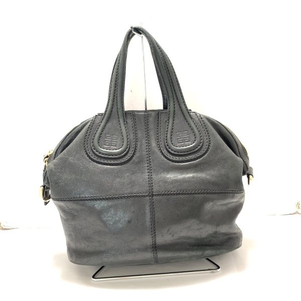 37831016 1 Givenchy Nightingale Handbag Leather Black