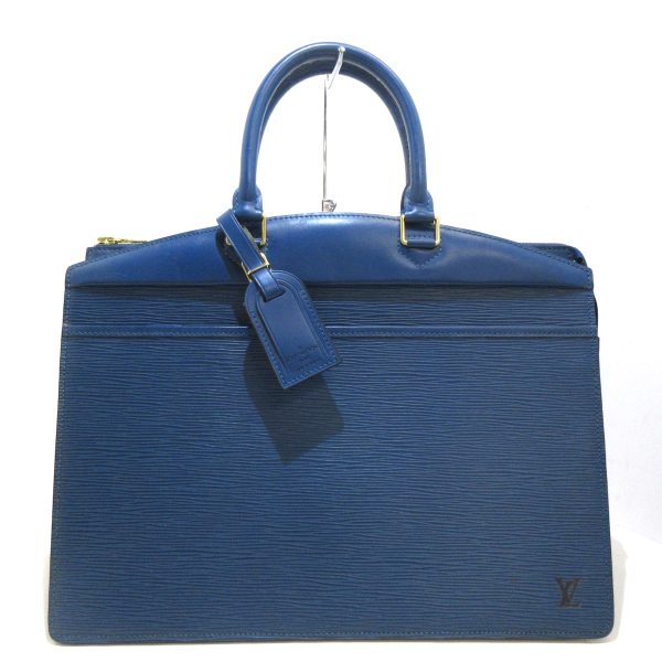 37874234 1 Louis Vuitton Riviera Handbag Toledo Epi Blue