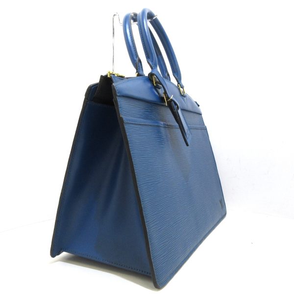 37874234 2 Louis Vuitton Riviera Handbag Toledo Epi Blue