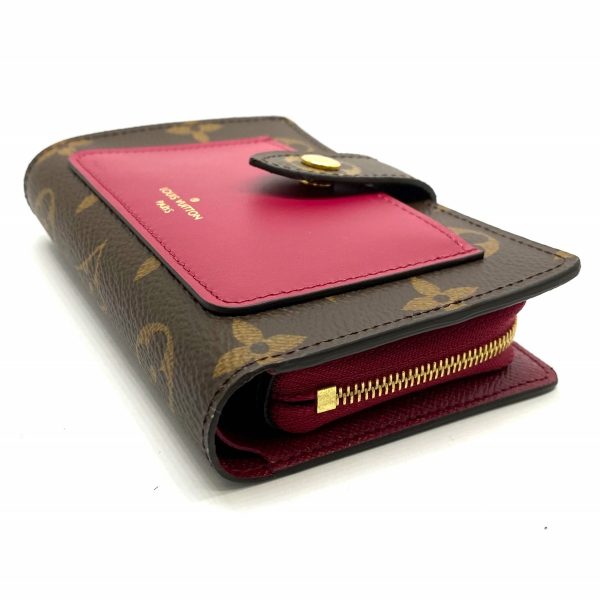 37875490 7 Louis Vuitton Portefeuille Juliet Bifold Monogram Wallet Fuchsia